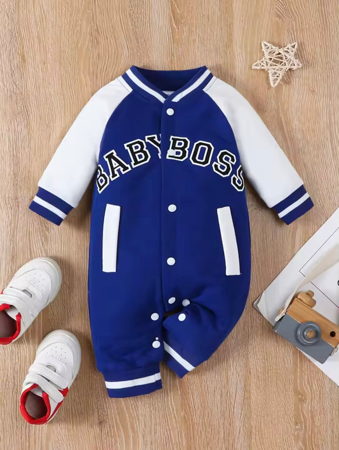Baby Boss Varsity Jumpsuit