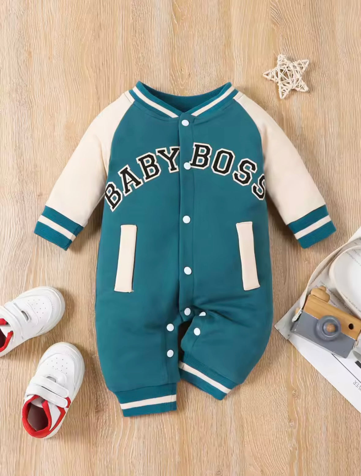 Baby Boss Varsity Jumpsuit
