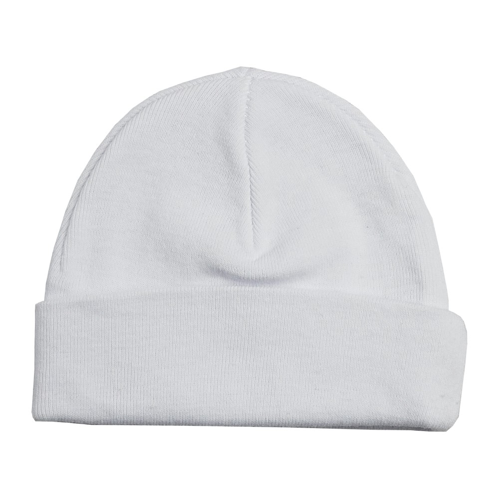Rib Knit Beanie "Baby's First Cap"