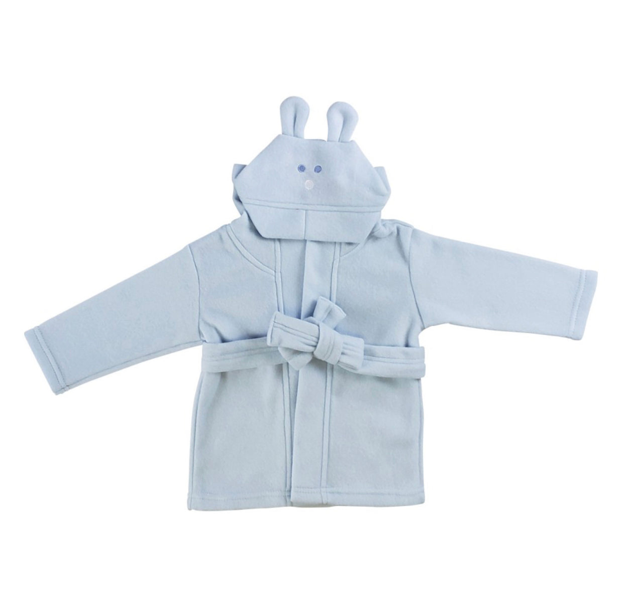 Fleece Robe Pastel with Rabbit Ears Hoodie